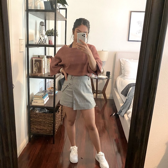 Plaid skort - Picture 2 of 3